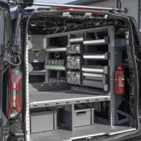 Bott service provider interior van racking